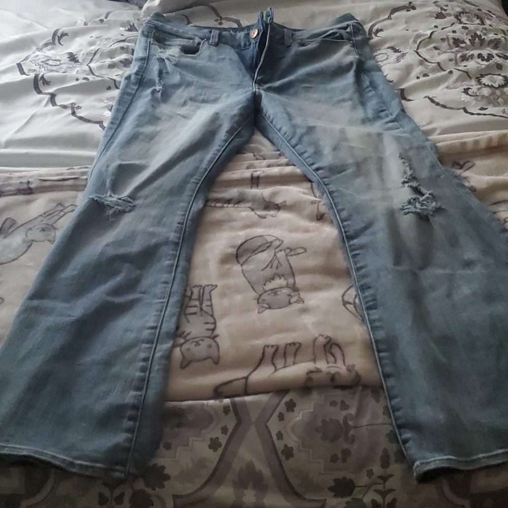 American Eagle flare jeans SHORT length